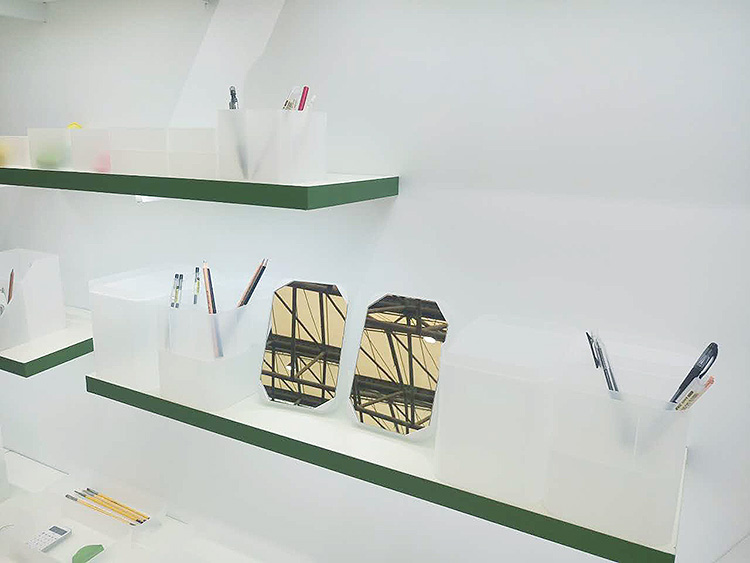 纳川家居展位一角